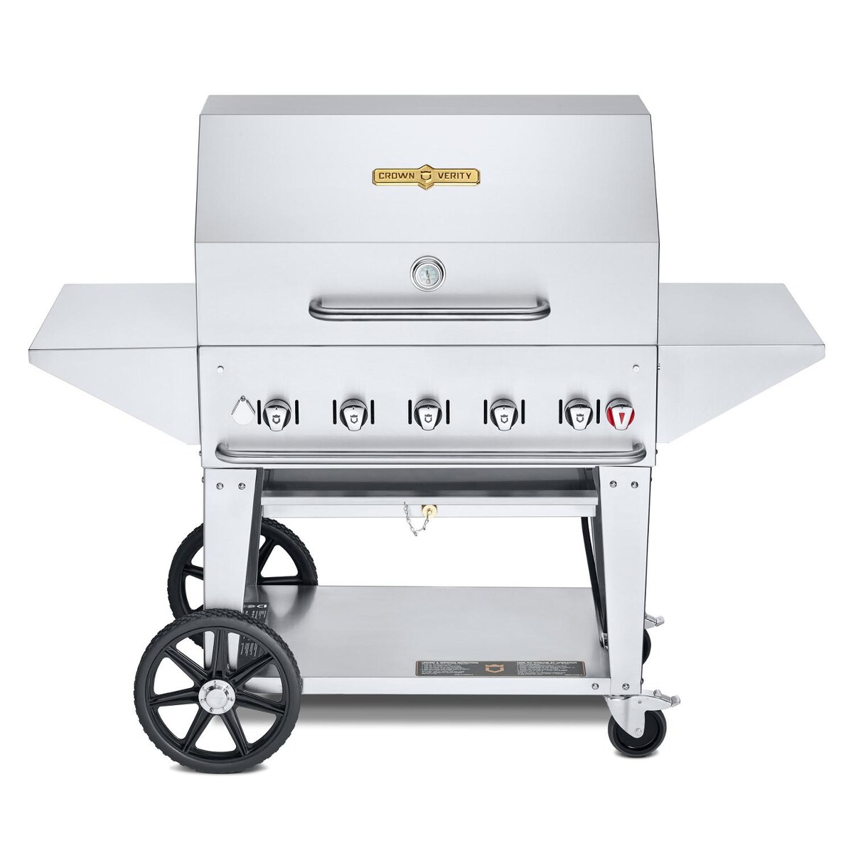 Crown Verity 36-Inch Mobile Propane Grill Pro Package