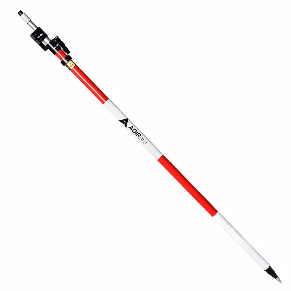 AdirPro 12 ft. Aluminum Prism Pole with Screw Collar Lock and#8211; XDC Depot