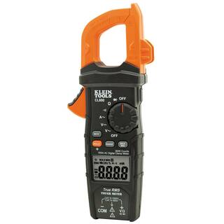 Klein Tools 600 Amp AC True RMS Auto-Ranging Digital Clamp Meter and GFCI Receptacle Tester Set M2O41632KIT