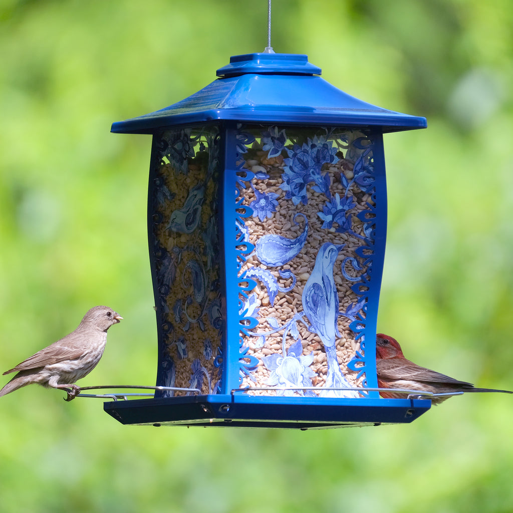 Paisley Sky Gazebo Bird Feeder