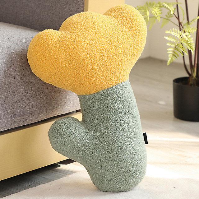 Flower duck plush pillow stuffed soft plant tulip toy