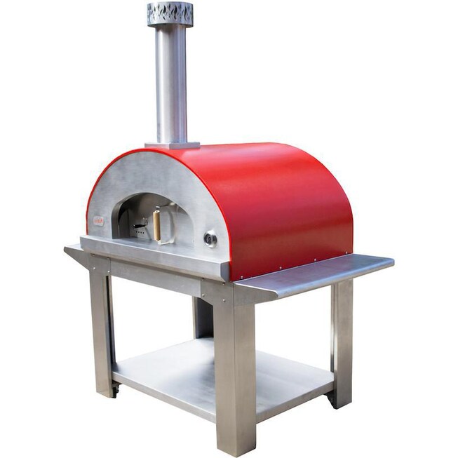 Bella Ultra 40-Inch Outdoor Wood-Fired Pizza Oven On Cart