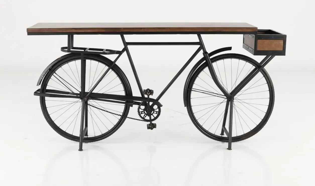 Bicycle Brown and Black Counter Height Dining Table