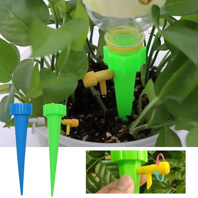 Automatic Watering Device Spike Flower Waterer Drip Irrigation System Water Dropper Garden Plants Adjustable Water Dripper