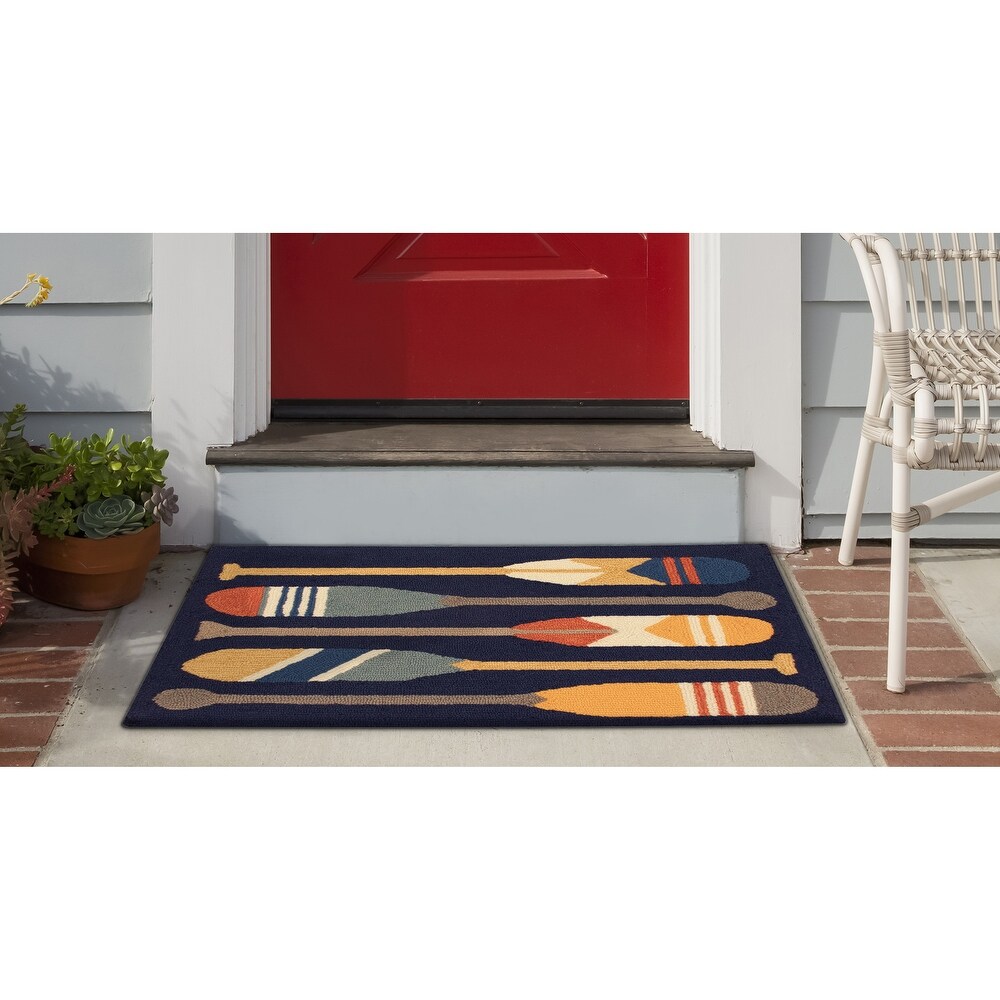 Liora Manne Frontporch Paddles Indoor/Outdoor Rug