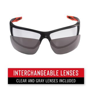 Coast SPG300 Safety Glasses with Interchangeable Anti-Fog Scratch Resistant Lenses ANSI Z87 Standards UV Protection 30375