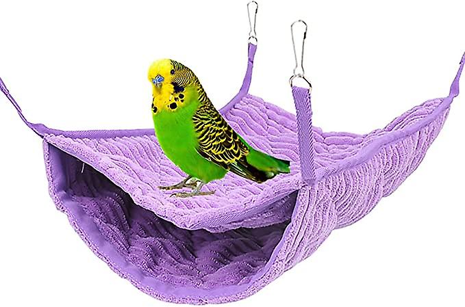 Bird Nest Hanging Hammock Bed Toy For Pet Parrot Parakeet Cockatiel Conure Cockatoo African Grey Amazon Lovebird Budgie Hamster Rat Chinchilla Guinea