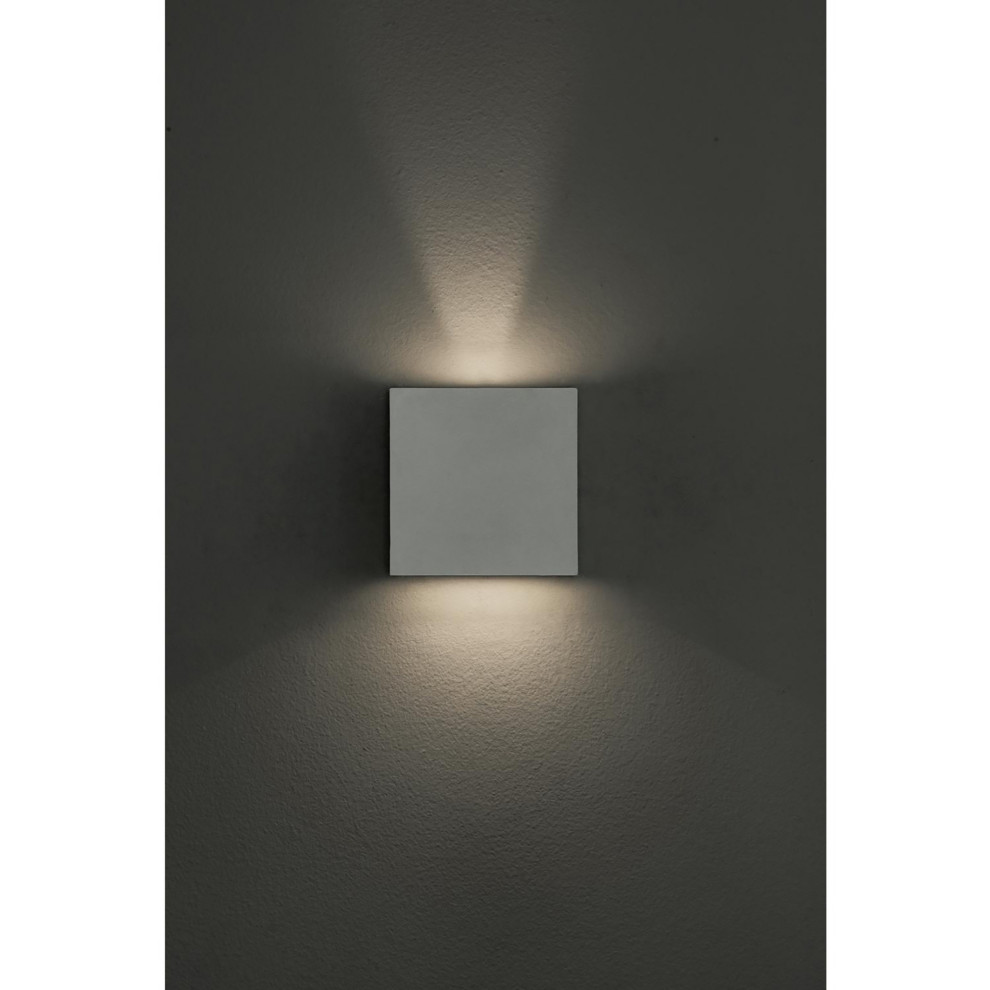 AFX DEXW060624L30MV Dexter 2 Light 6 quotTall LED Outdoor Wall   Outdoor Wall Lights And Sconces   by Buildcom  Houzz