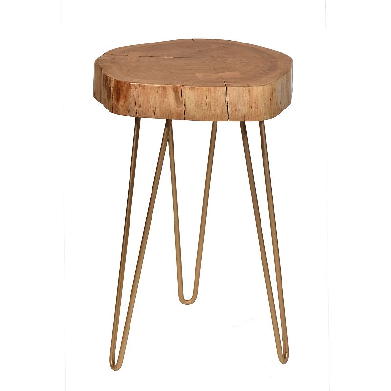 Carolina Living Seti Live Edge Accent Table