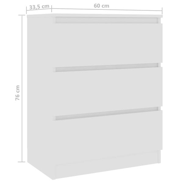 Sideboard White 23.6