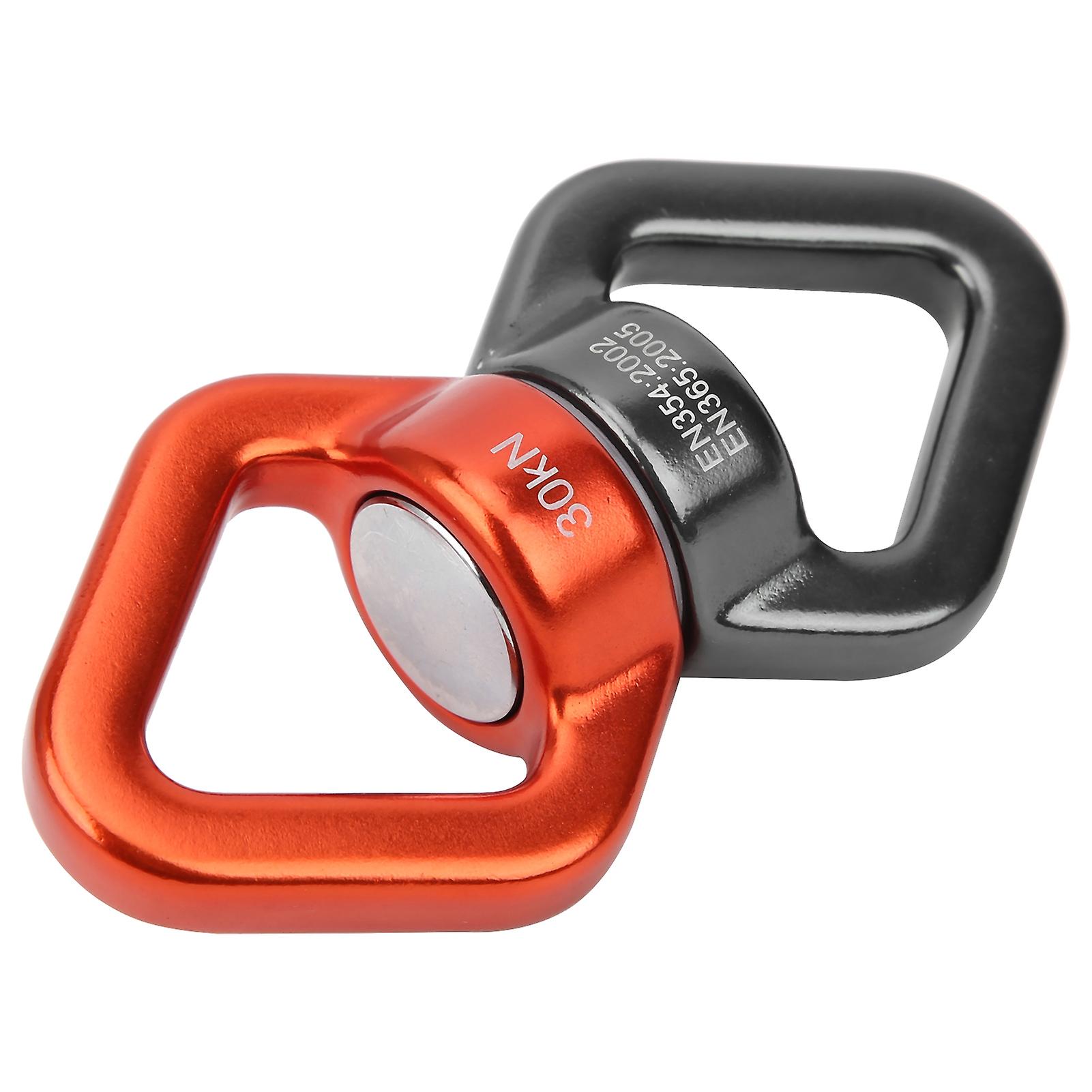 Outdoor Climbing Safety Rotational Device Swing 360 Rotator Hanging Accessory For Yogagray Orange