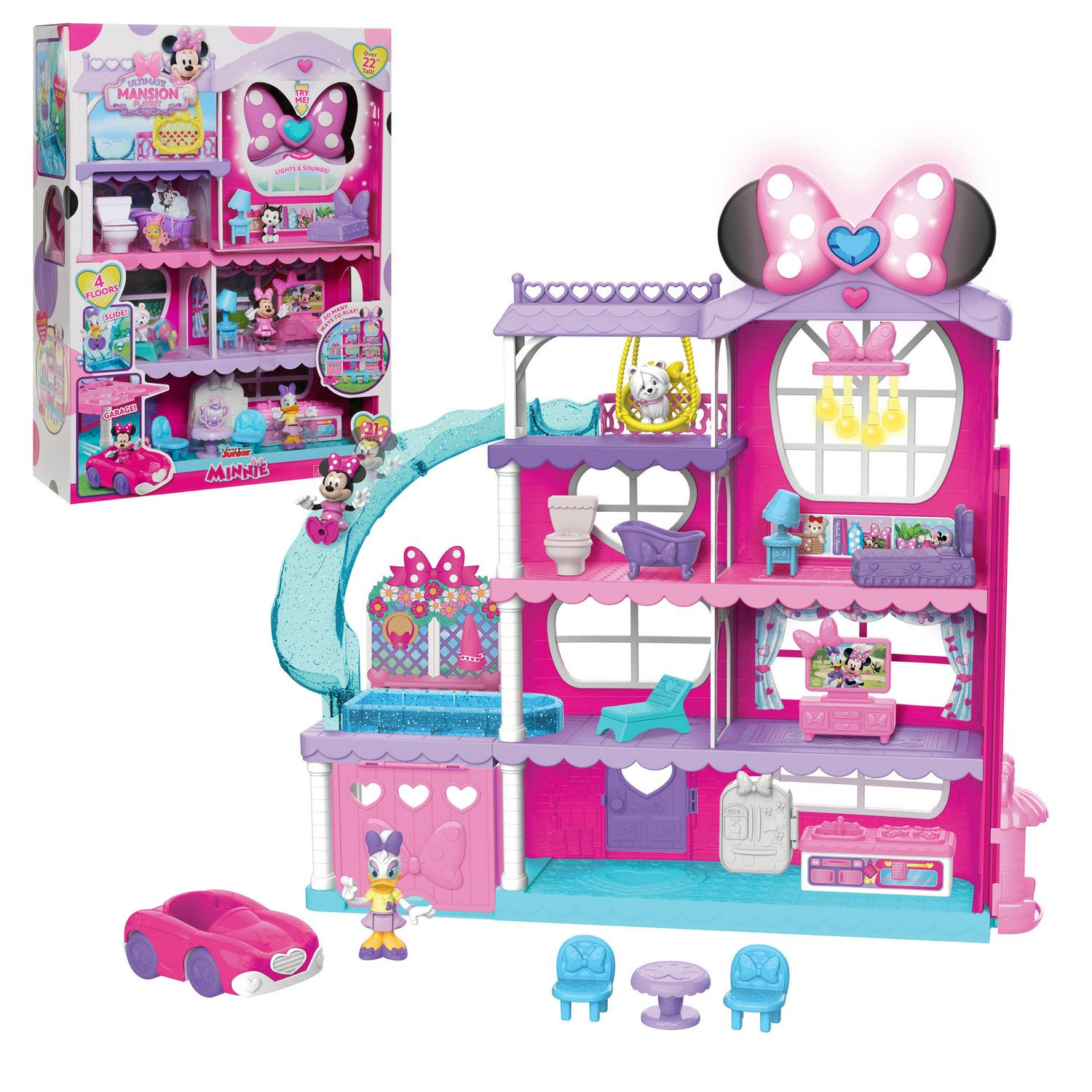 Disney Junior Minnie Mouse Ultimate Mansion Playset Kids Toys for Ages 3 up  Crowdfused