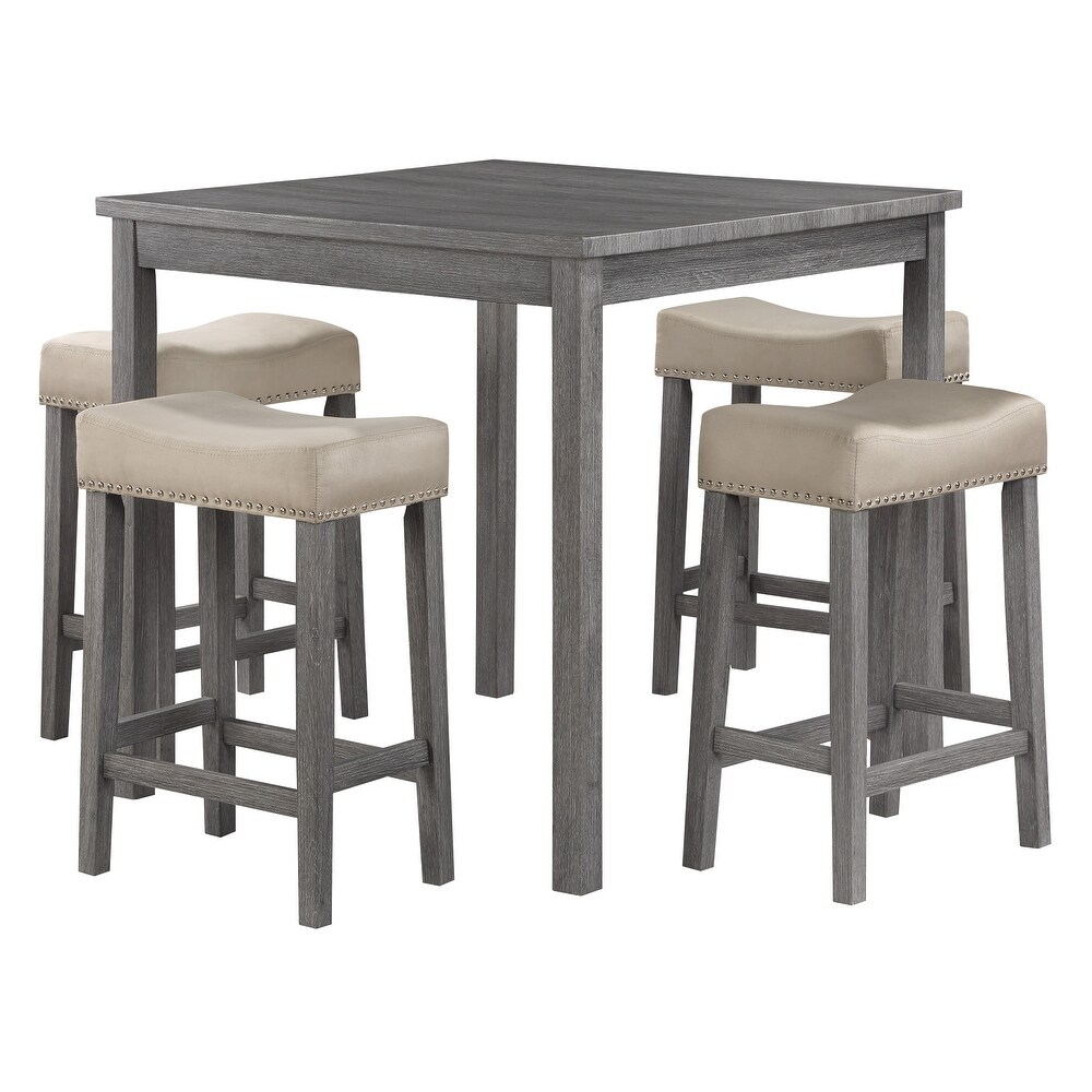 Celina 5 Piece Counter Height Set