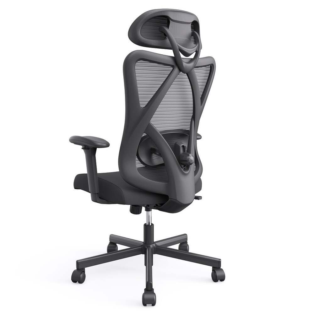 Mcintosh Contemporary Ergonomic Height Adjustable Desk Chair by Furniture of America