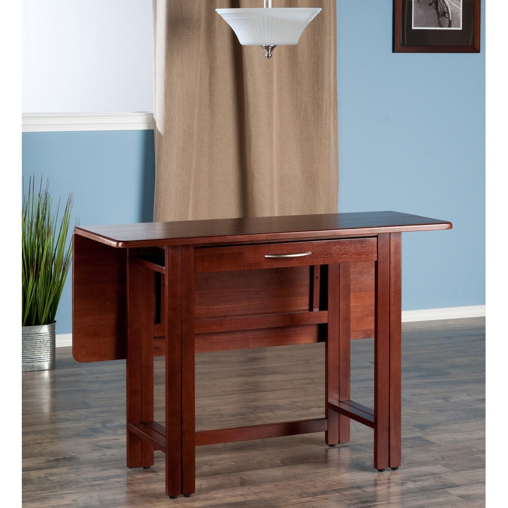 Taylor Drop Leaf Table  Walnut   41.7\