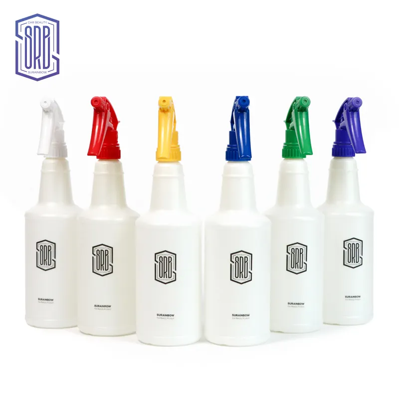 Durable Colorful Plastic Finger Trigger Sprayer Spray Trigger Nozzle Head for Car Wash and Gardening