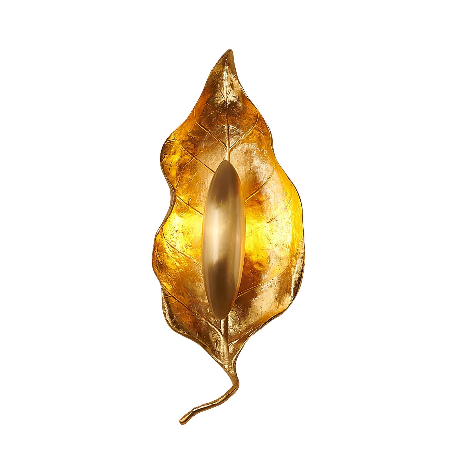 Leaf Brass Wall Lamp