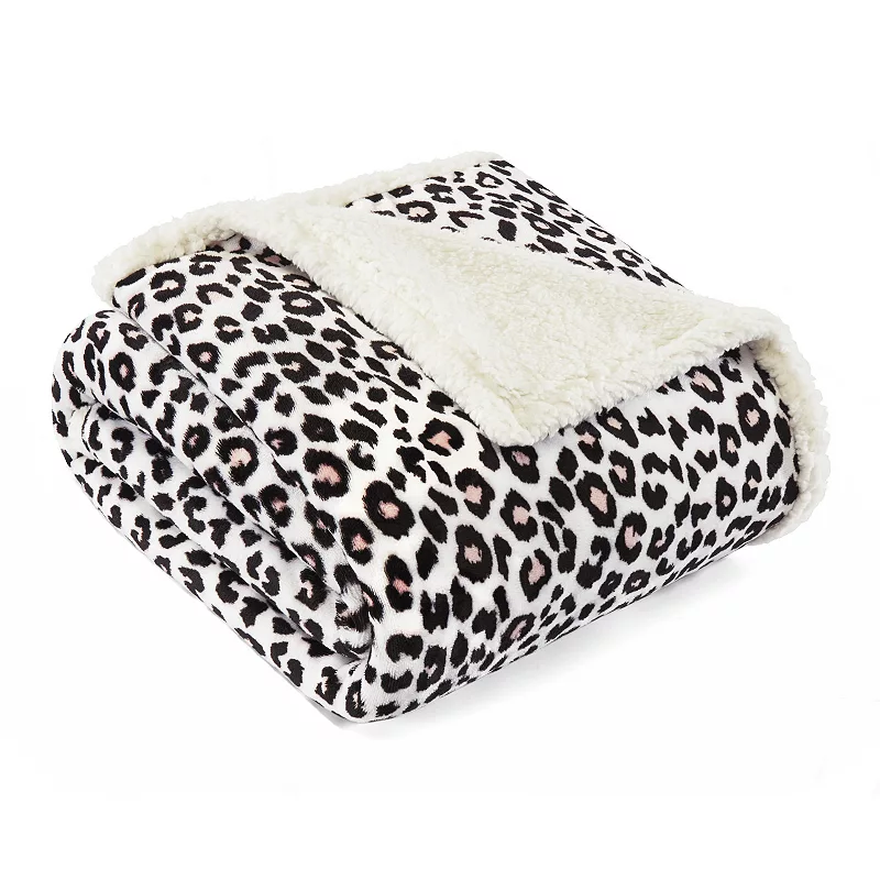 Betsey Johnson Leopard Throw Blanket