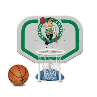 Poolmaster Boston Celtics NBA Pro Rebounder Swimming Pool Basketball Game 72933