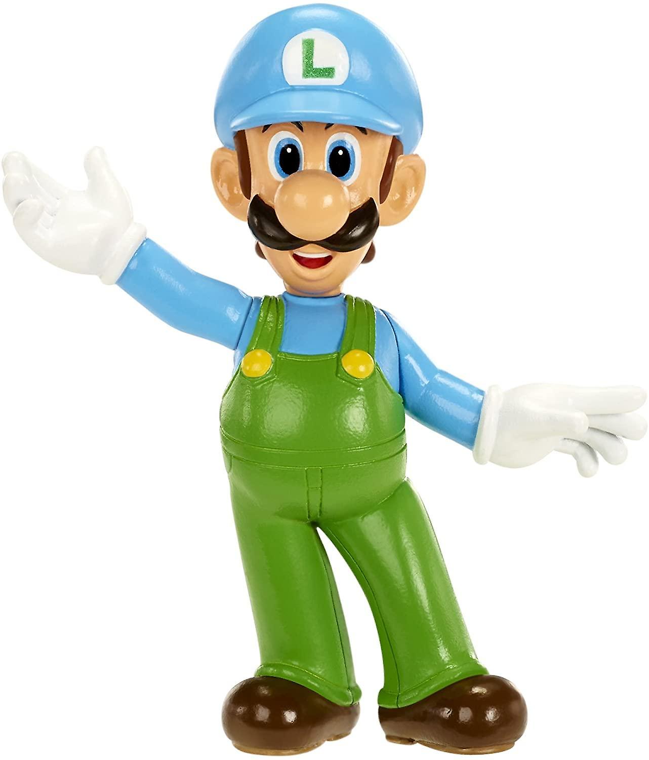 World of Nintendo Super Mario Ice Luigi Figure Series 1