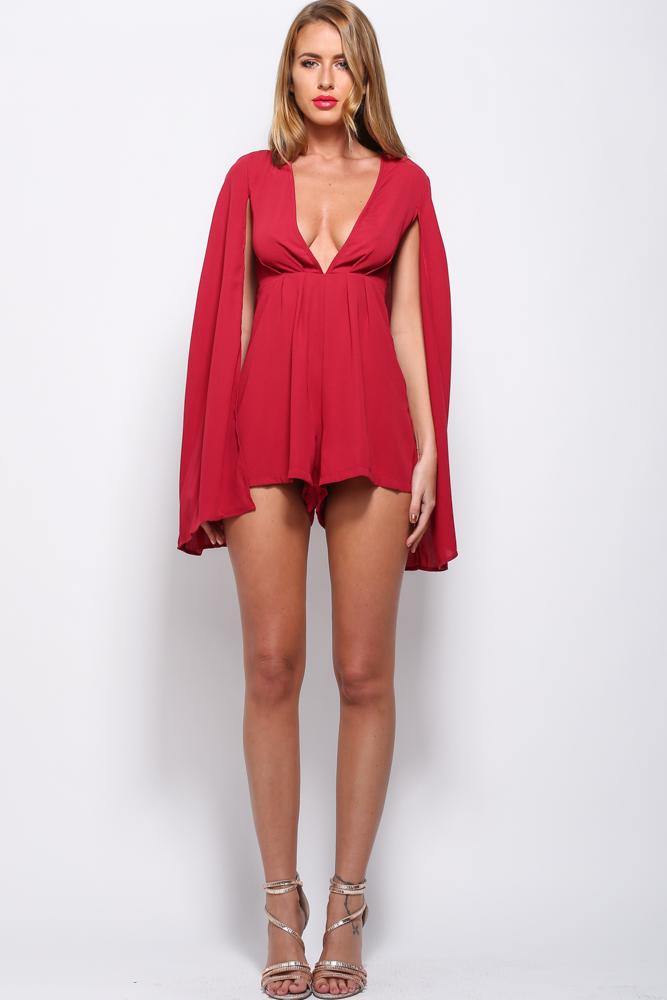 Nomad Romper Wine