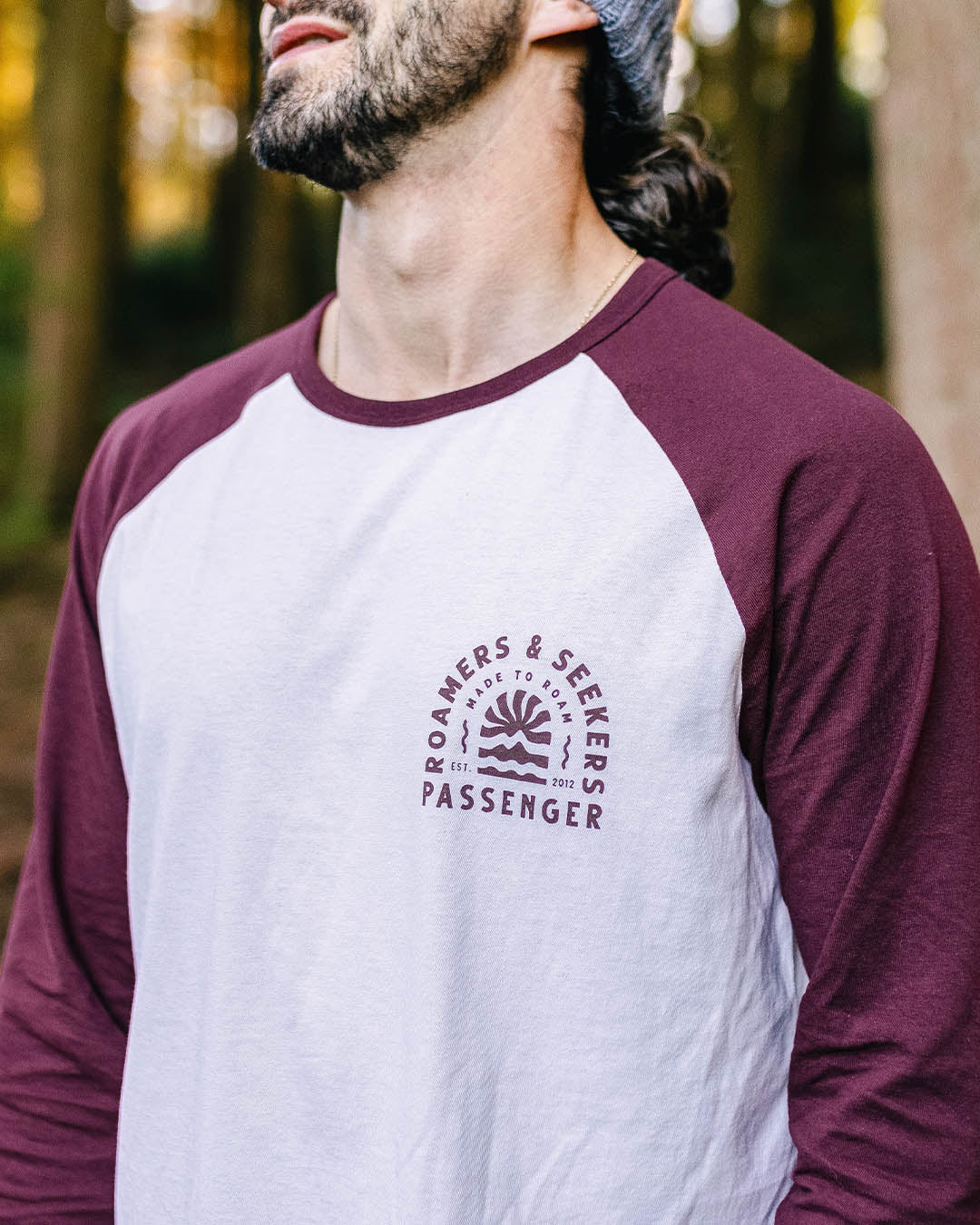 Evenfall Recycled Cotton Ls T-Shirt - Windsor Wine