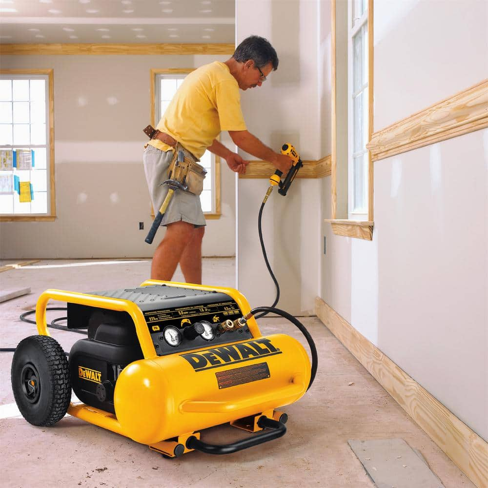 DEWALT 4.5 Gal. Portable Electric Air Compressor D55146