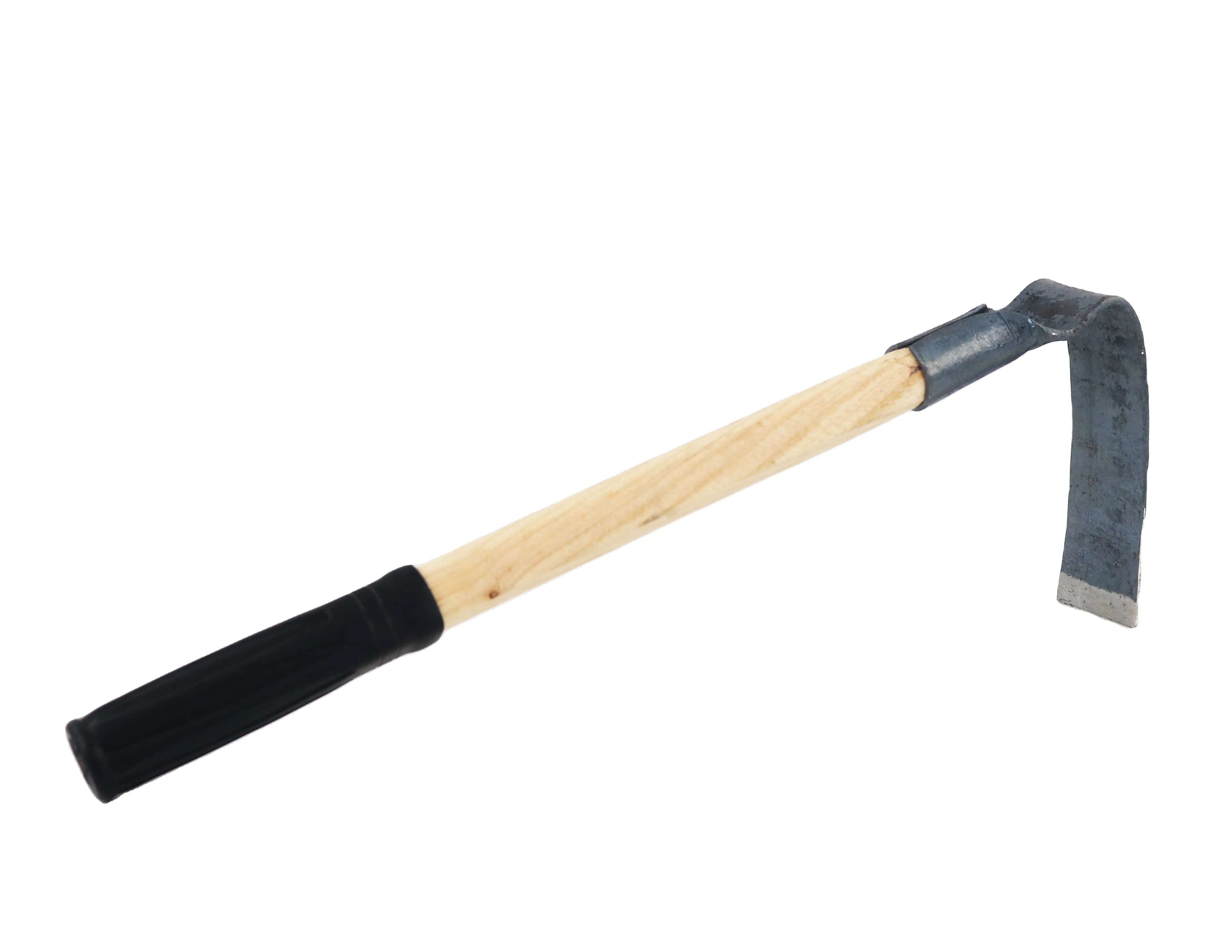 Hoe Garden Tool for Yard Weed Removal Tool for loosening Soil Weeding and Digging Forged Hoe Stainless Steel Blade Head