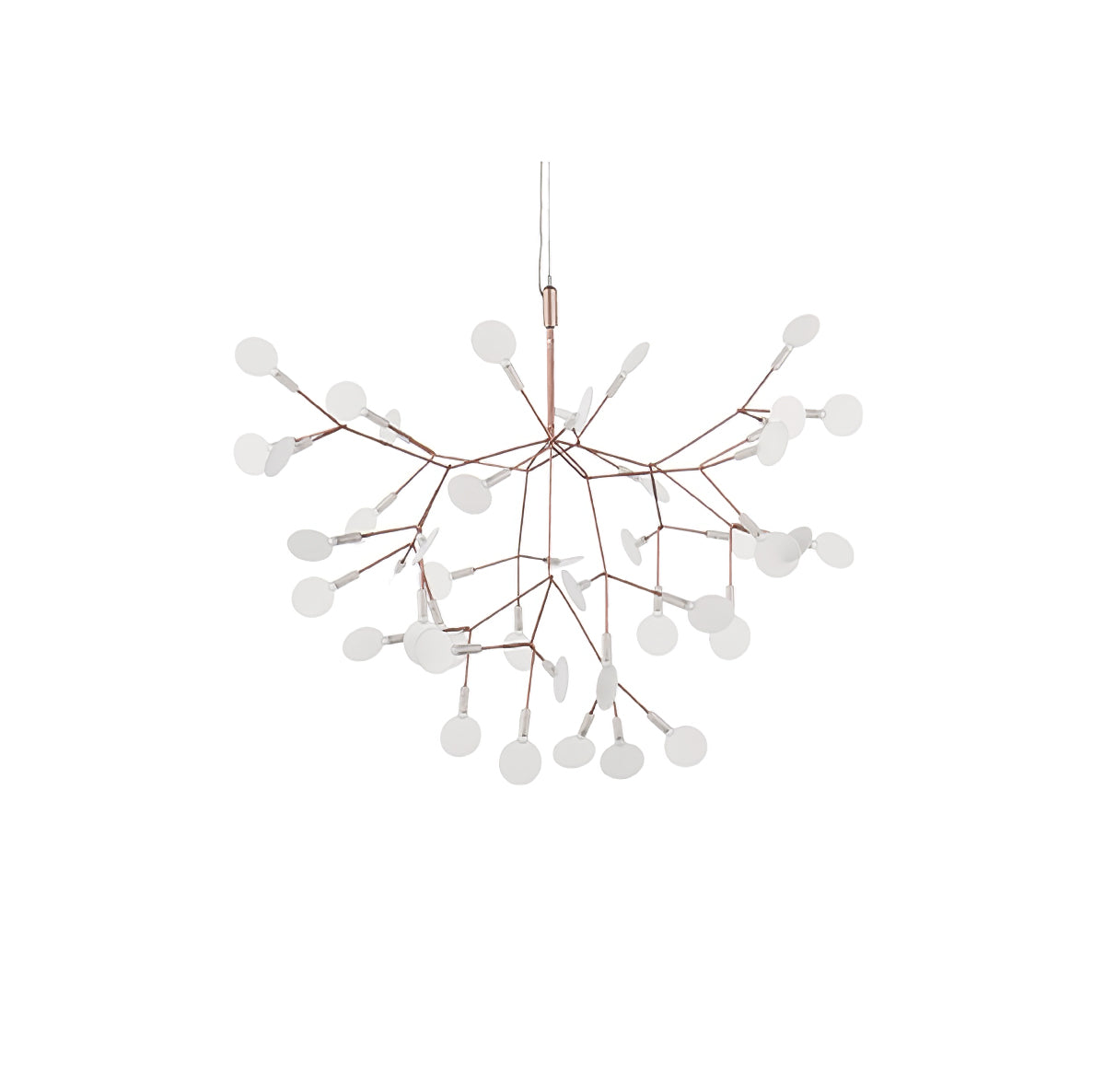 Rose Gold Firefly LED Chandelier