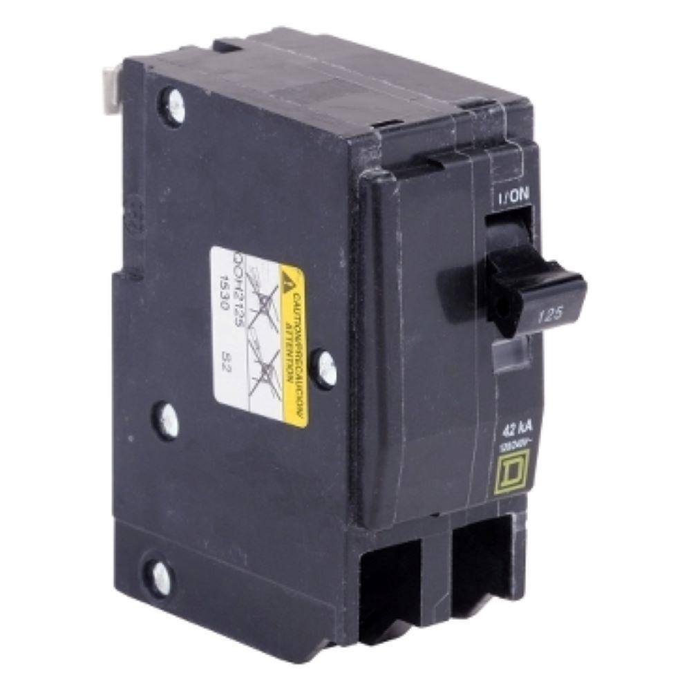 Square D QO 80 Amp 22kA 2-Pole Plug-In Circuit Breaker QO280VH