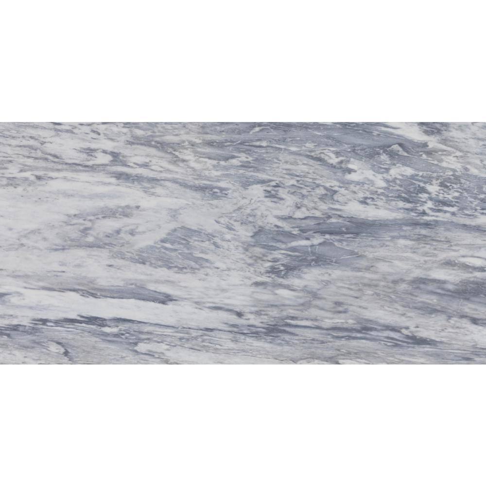 Daltile Yorkview Bluette Crystal 12 in. x 24 in. Glazed Porcelain Floor and Wall Tile (17.1 sq. ft.Case) YK07RCT1224PLHD