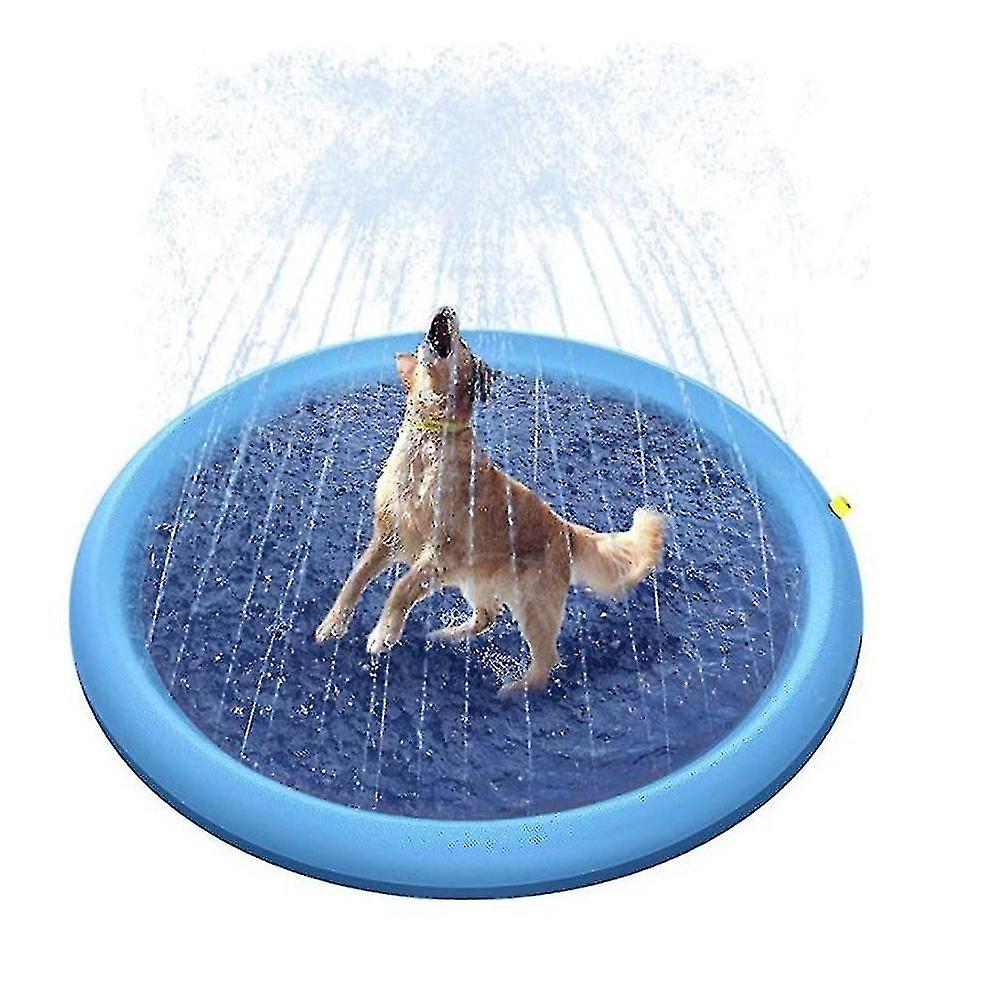 Splash Pad Splash Pad Sprinkler Mat Watering Game Mat Kids Pet Water Toys Outdoor Summer Toys Garden Swimming Pool