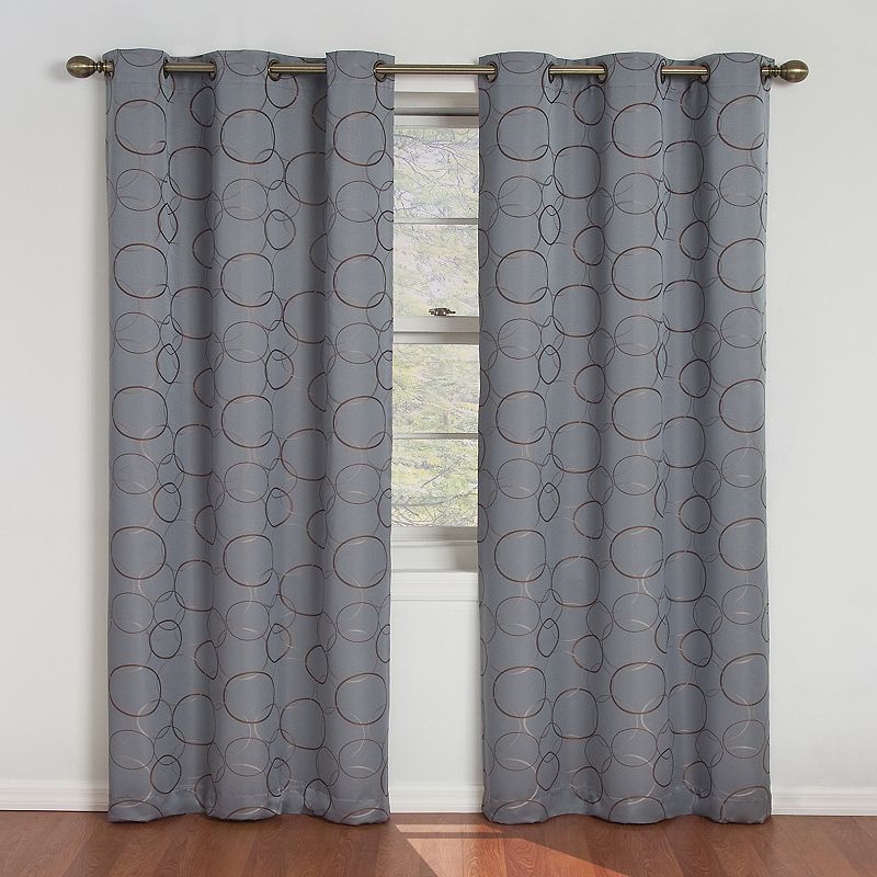 eclipse Meridian Blackout 1-Panel Window Curtain