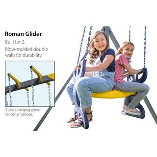 SPORTSPOWER Brookside Wooden Swing Set WP-652