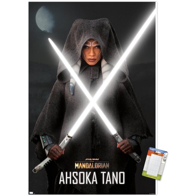 Trends International Star Wars The Mandalorian Season 2 Ahsoka Lightsabers Unframed Wall Poster Prints