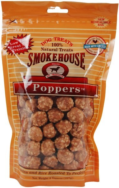 Smokehouse Chicken Poppers Dog Treats