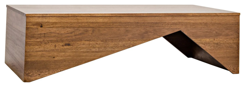 Vanya Coffee Table  Dark Walnut   Contemporary   Coffee Tables   by Rustic Home Furniture Deco  Houzz