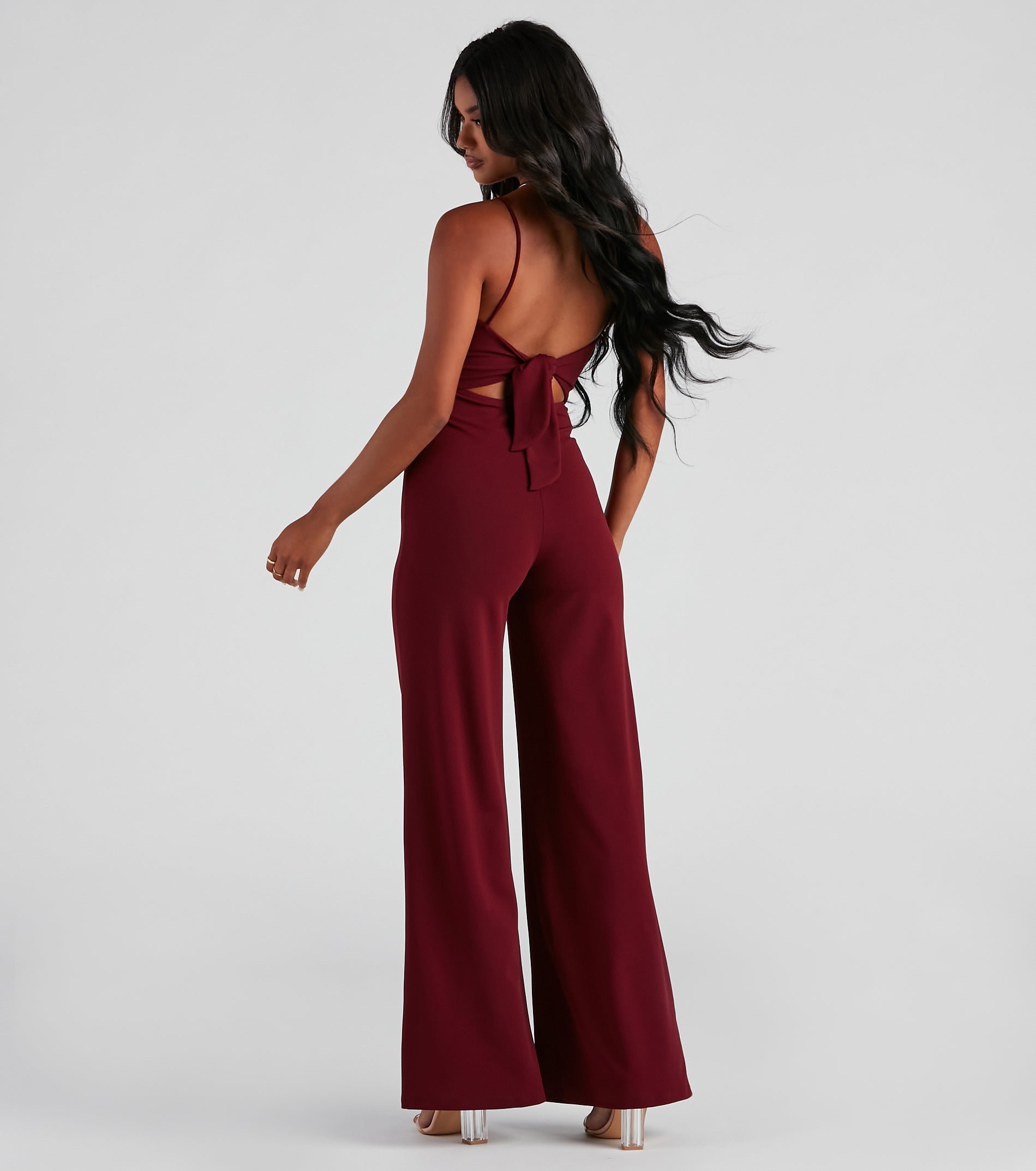 Sleek And Stylish Crepe Jumpsuit