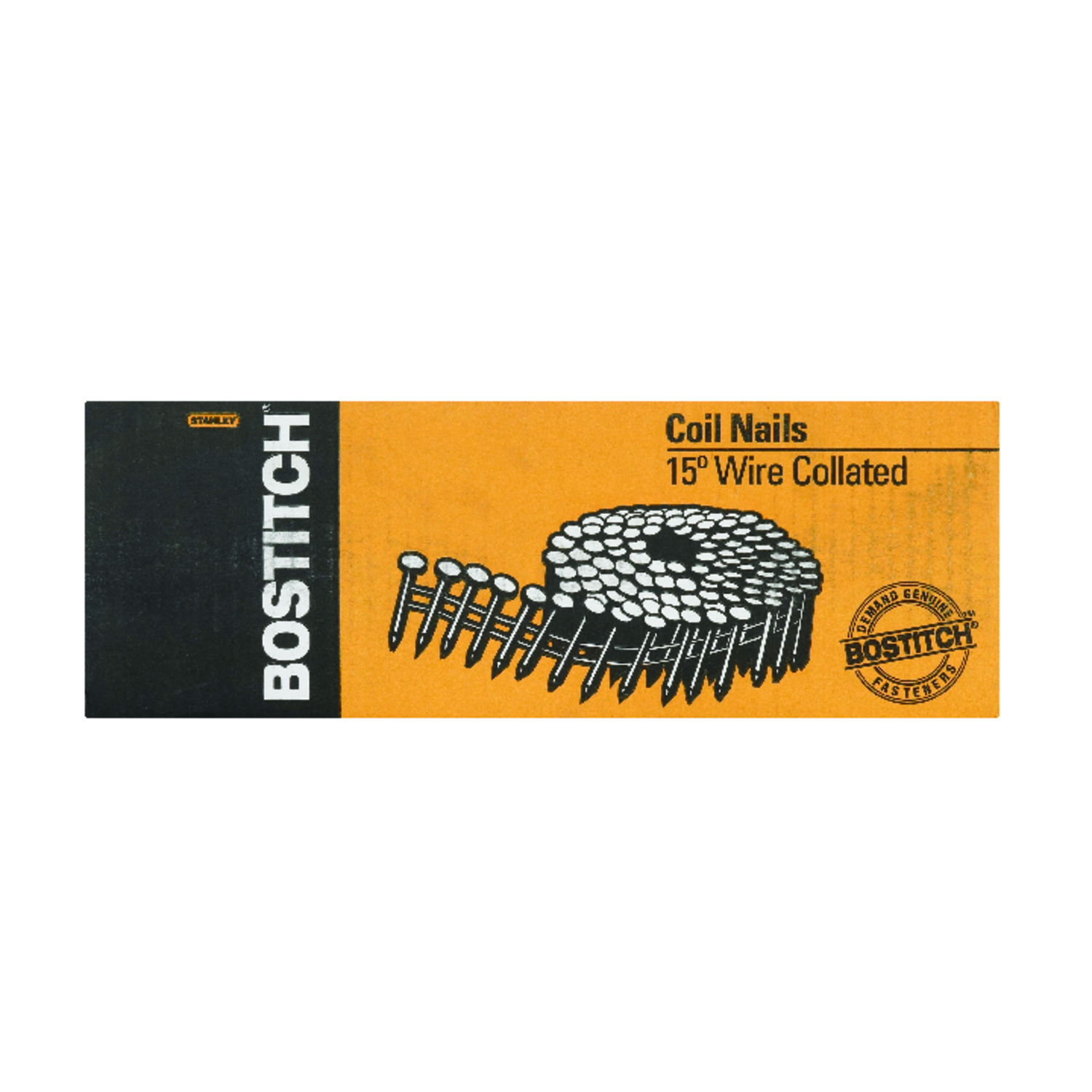 Bostitch 2 in. Angled Coil Coated Framing Nails 15 deg 3600 pk