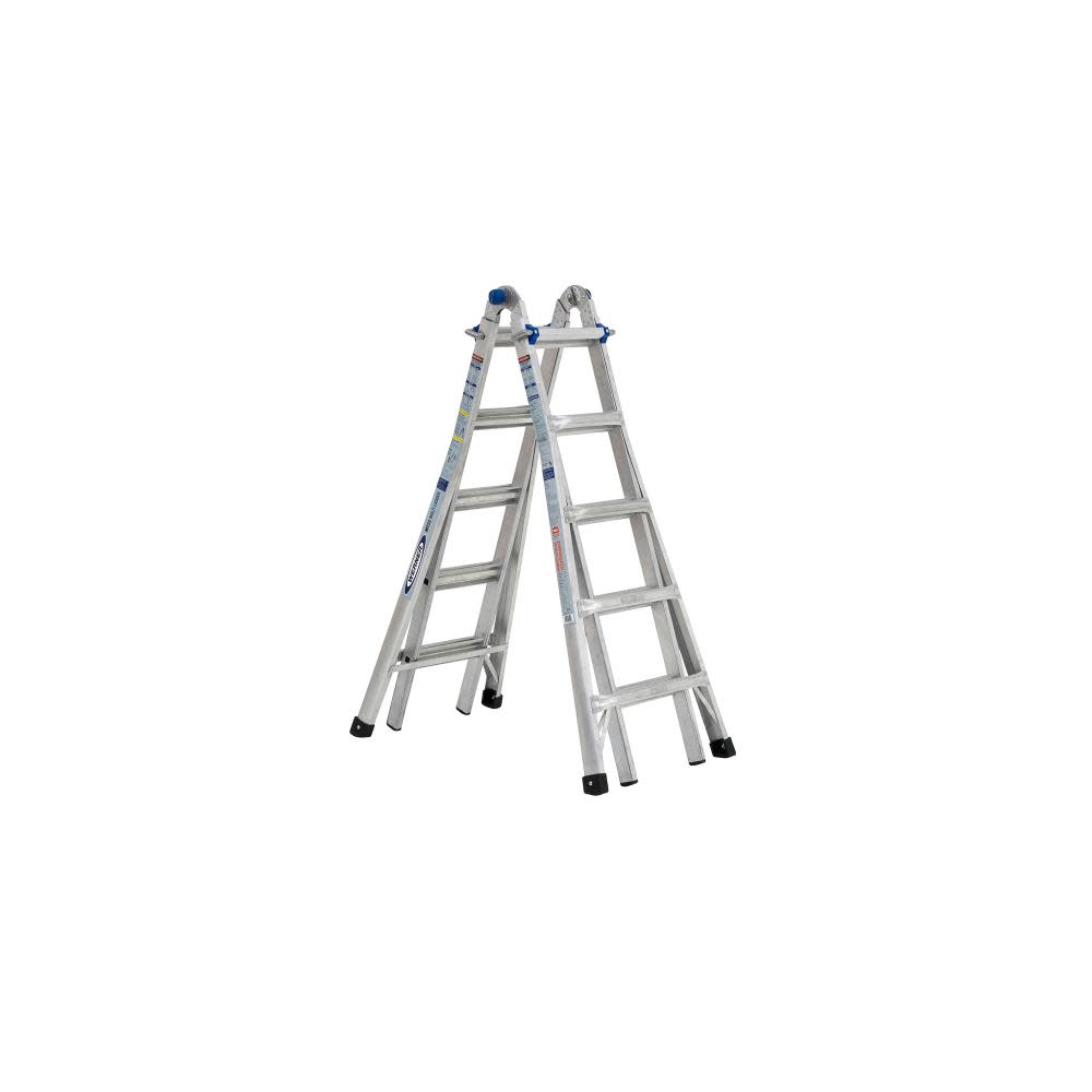 22 Ft. Reach Height Type IA Aluminum Multi-Position Ladder