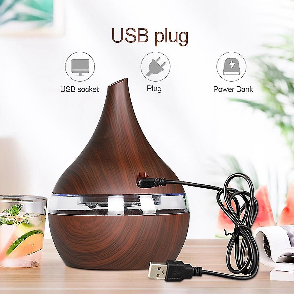 Usb Diffuser Humidifier Aromatherapy Oil Diffuser Cool Mist Mini Portable Humidifier For Car Home A