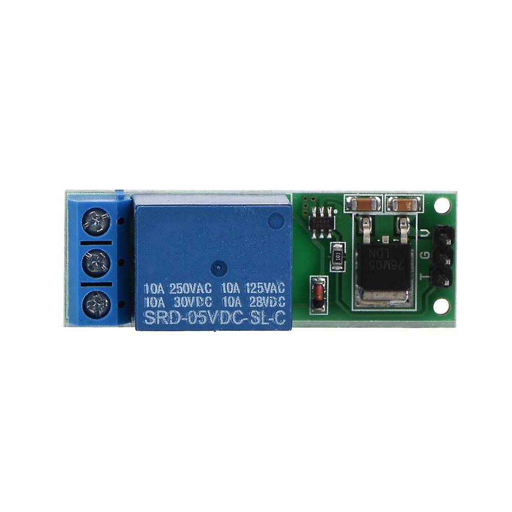 Mini 6-24v Flip Flop Latch Relay Module Bistable Self Locking Switch Low Pulse Trigger Board