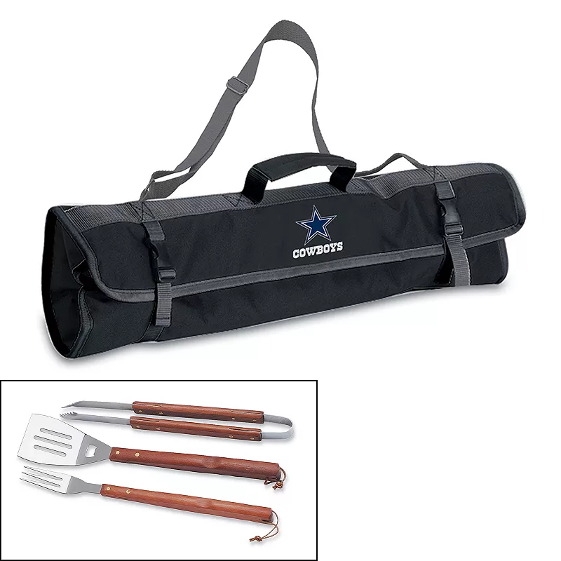 Picnic Time Dallas Cowboys 4-pc. Barbecue Tote Set