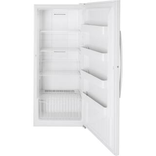 GE Garage Ready 21.3 cu. Ft. Frost Free Defrost Upright Freezer in White FUF21SMRWW