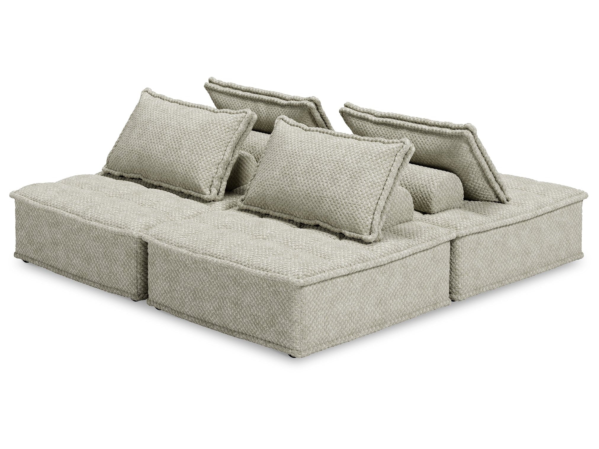 (Online Special Price) Bales Taupe 4-Piece Modular Seating