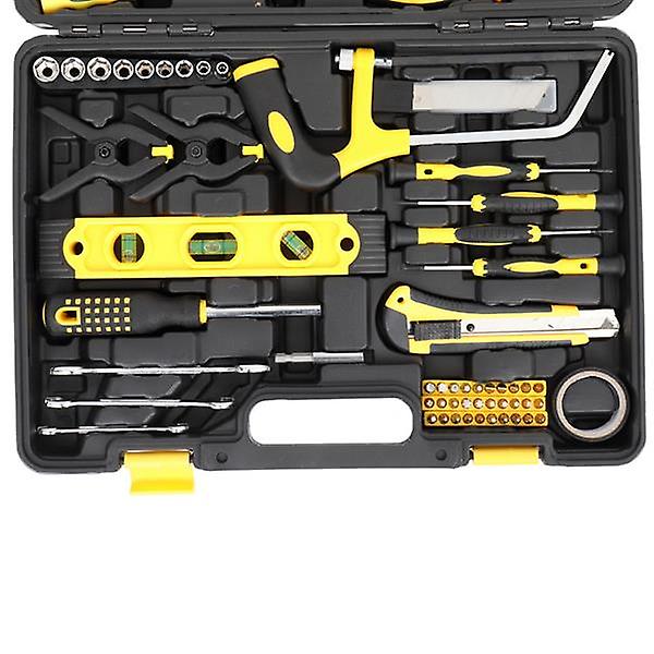 218pcs Iron Household Tool Set Black 06764