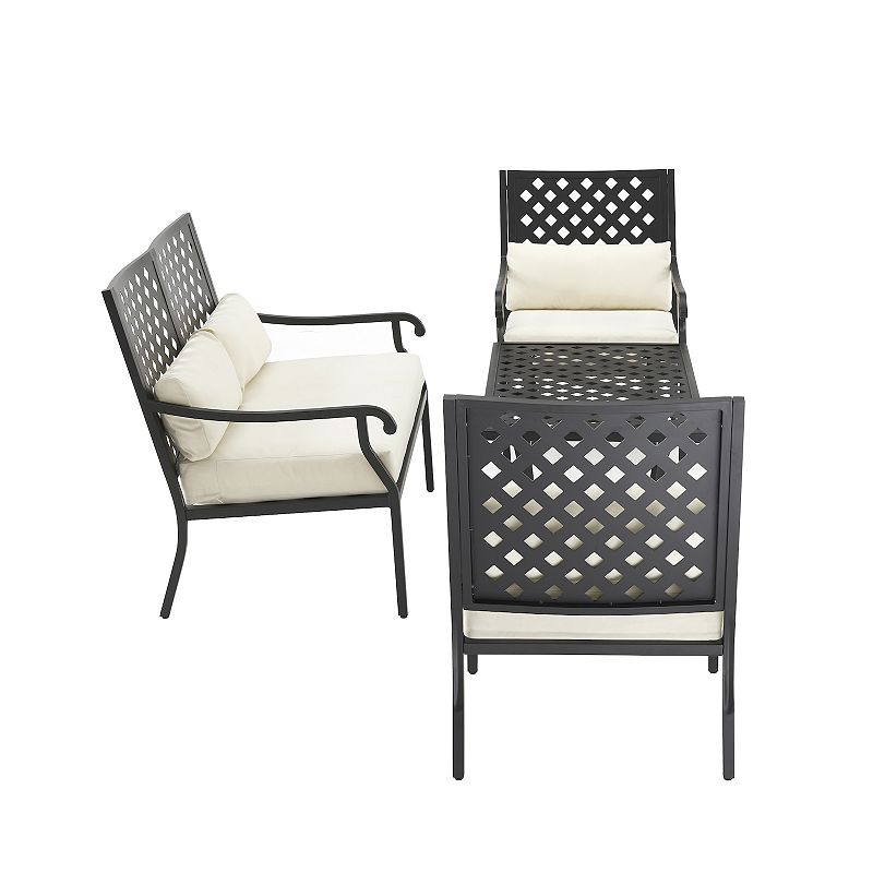 Crosley Alistair Patio Conversation 4-Piece Set