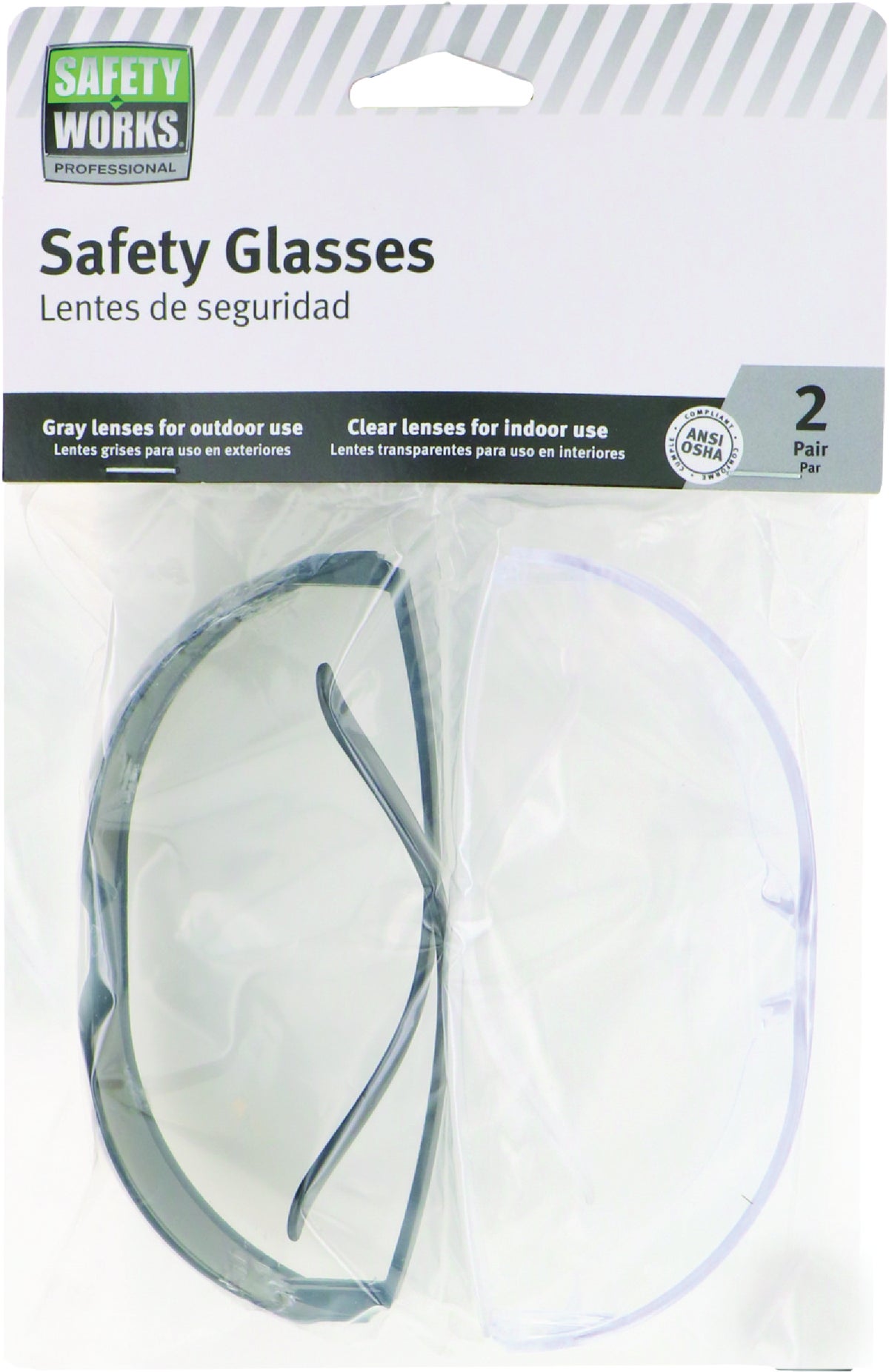 Safety Works Anti-Scratch Safety Glasses