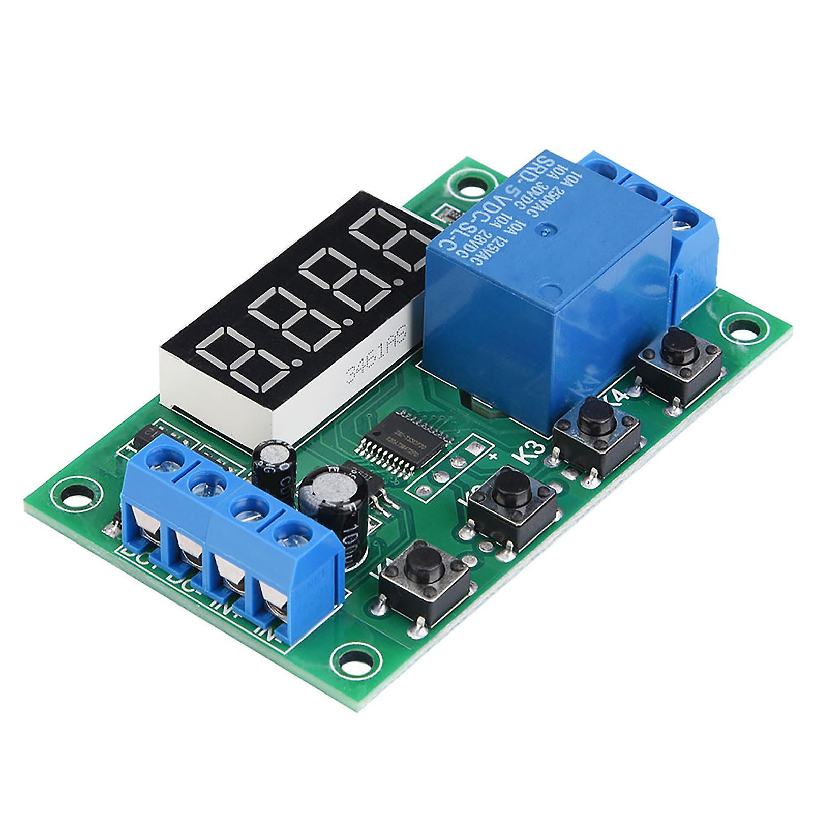 Led Display Adjustable Timer Relay Automation Control Switch Module (5v)