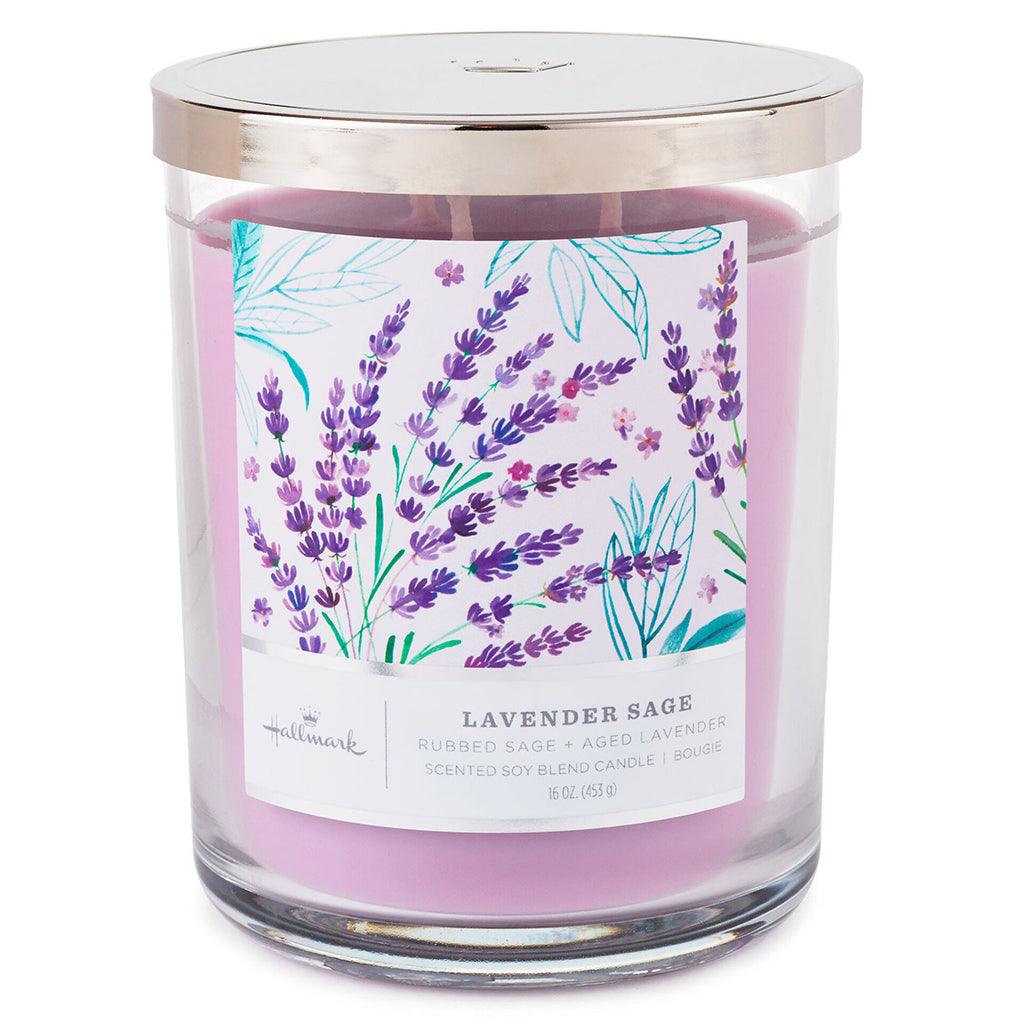 Hallmark  Lavender Sage 3-Wick Jar Candle, 16 oz.